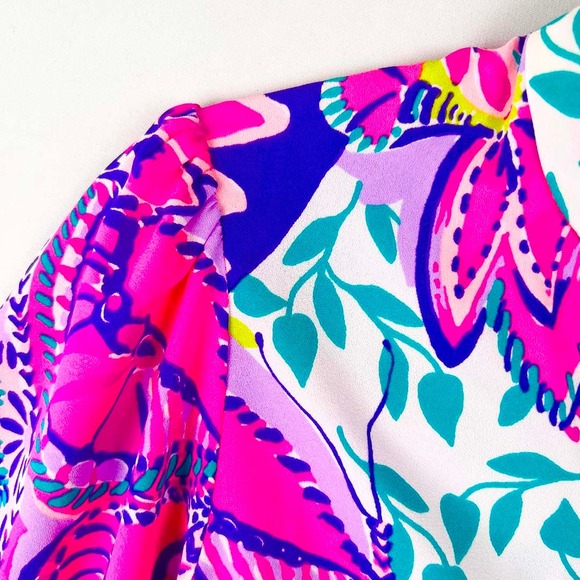 LILLY PULITZER Winona Stretch Tunic Size XXS NWT - Picture 6 of 12